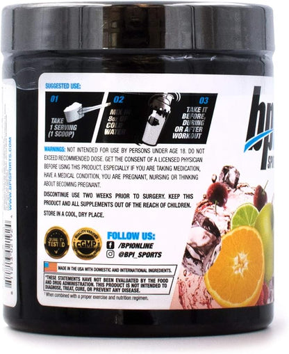 BPI Sports Best Creatine – Creatine Monohydrate, Himalayan Salt – Strength, Pump, Endurance, Muscle Growth, Muscle Definition – No Bloat – Fruit Punch – 50 servings – 10.58 oz.