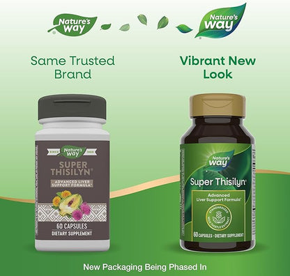 Nature's Way Super Thisilyn Advanced Liver Support Formula*, Liver Function Support*, 60 Capsules