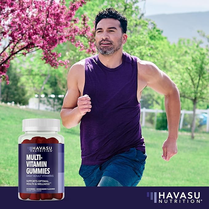 Multivitamin Gummies for Men and Women - GLP-1 Nutritional Support with Daily Vitamins and Minerals for Optimal Wellness - Adults Multivitamin Gummy with Vitamin C, D and Zinc - Month Supply