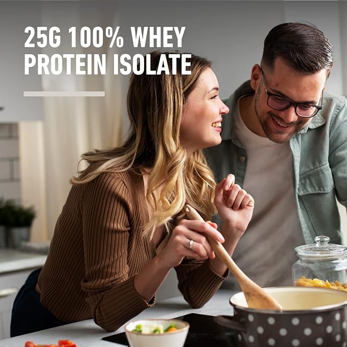 Isopure Protein Powder, Zero Carb Whey Isolate, Gluten Free, Lactose Free, 25g Protein, Keto Friendly, Cookies & Cream, 7.5 Pound (Packaging May Vary)