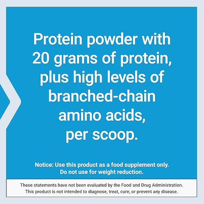 Life Extension Wellness Code Whey Protein Concentrate 20g Muscle Growth & Immune Health - Sourced From Grass-Fed, Free-Range, Hormone-Free Cows, Non-GMO, No Added Sugar, Vanilla- 500g