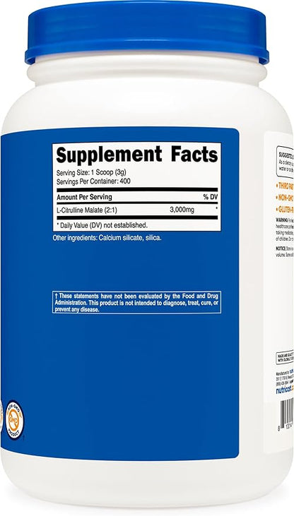 Nutricost L-Citrulline Malate Powder (2:1) 1.2KG