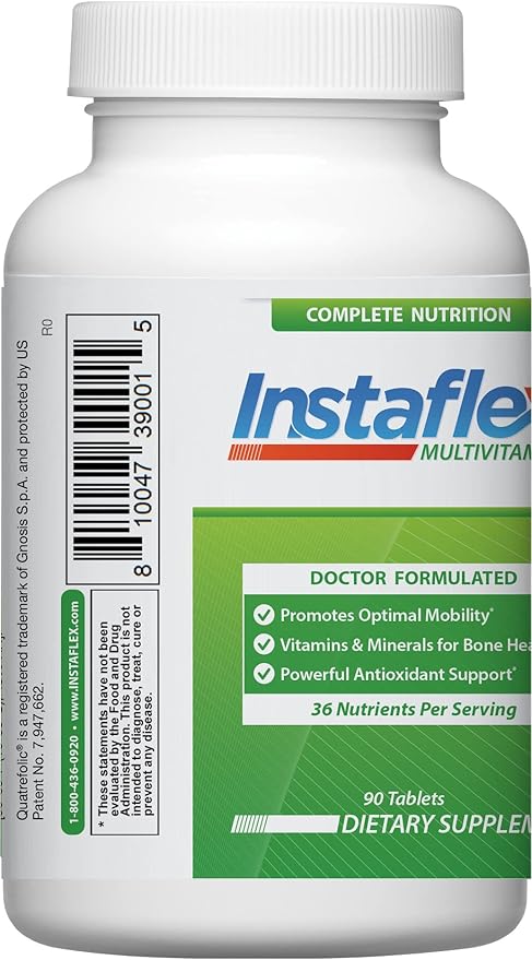 Instaflex Multivitamin - Joint Support Supplement, Supports Mobility and Bone Health, 90 Tablets
