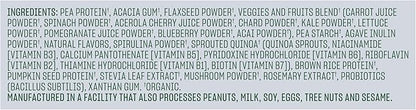 Vega Organic All-in-One Vegan Protein Powder, French Vanilla -Superfood Ingredients, Vitamins for Immunity Support, Keto Friendly, Pea Protein for Women & Men, 3.1 lbs (Packaging May Vary)