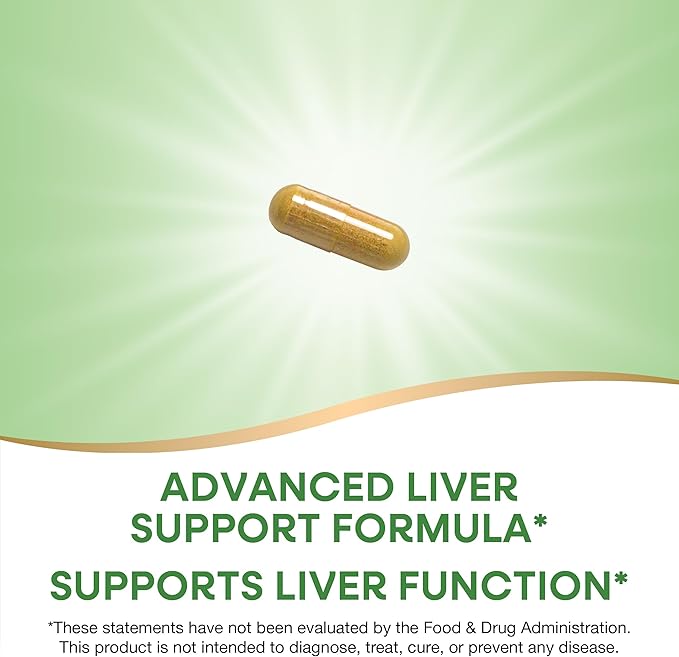 Nature's Way Super Thisilyn Advanced Liver Support Formula*, Liver Function Support*, 60 Capsules