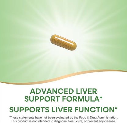 Nature's Way Super Thisilyn Advanced Liver Support Formula*, Liver Function Support*, 60 Capsules