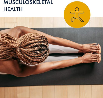 Metabolic Maintenance Glucosamine Chondroitin (1000mg) with Hyaluronic Acid Supplement - Supports Joint Health + Tissue Hydration (60 Capsules)