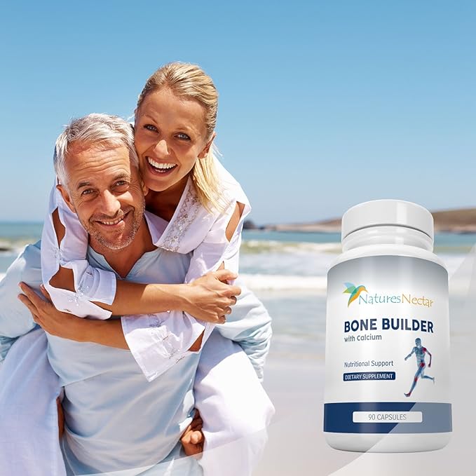 Bone Builder Joint Supplements for Women - Increased Bone Health Plus New Growth - Bone Strength Formula - Organic Bone Care for Max Raw Absorption Boost - Feel New Life & Alive