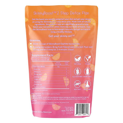 28 Day Detox Tea Kit (3 PACK) 3 Daytime Teas, 3 Evening Detox Teas Non GMO, Vegan, All Natural Detox and Cleanse