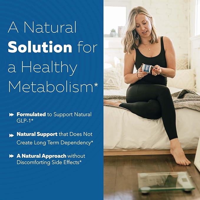 Triquetra Health GLP-Activate | Hunger & Metabolism Support - Formulated to Support GLP1 Naturally - Expert Formulated - Take 1 Capsule Before Each Meal for Hunger & Metabolic Support - 90 Servings