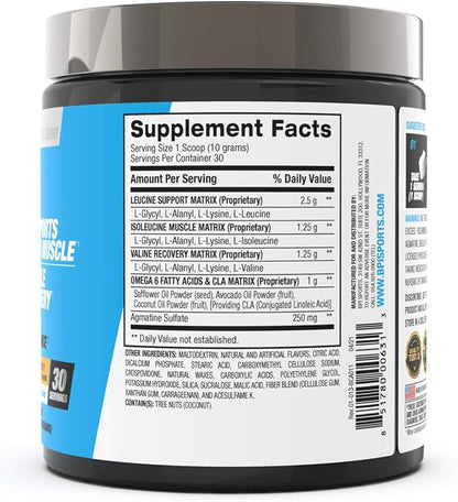 BPI Sports Best BCAA - The Building Blocks of Protein and Muscle - Supports Metabolism - Omega 6 - Passion Fruit, 30 Servings, 300 g