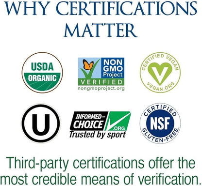 Garden of Life Raw Organic Protein Vanilla Powder, 20 Servings - Certified Vegan, Gluten Free, Organic, Non-GMO, Plant Based Sugar Free Protein Shake with Probiotics & Enzymes, 4g BCAAs, 22g Protein