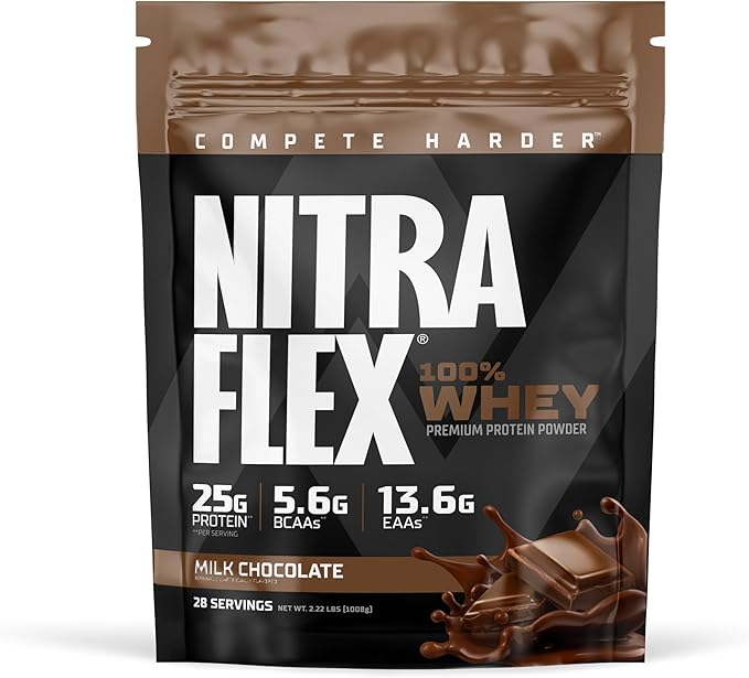 GAT SPORT Nitraflex Whey Protein (2LBS, Milk Chocolate)