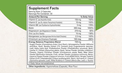 NuBest Blood Sugar - Support Healthy Blood Sugar with Premium Formula Bitter Melon, Ashwagandha, Cinnamon, Chromium, Magnesium, Vitamins, Alpha Lipoic Acid, Cayenne Pepper - Pack 1