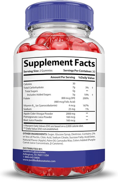 (3 Pack) Keto Thrive Keto ACV Gummies Extreme 2000MG Keto Thrive Keto Gummies Apple Cider Vinegar Formulated with Pomegranate Beet Juice Powder B12 Vegan Non GMO 180 Gummys