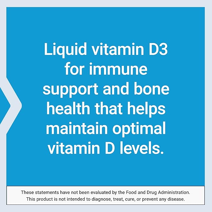 Life Extension Liquid Vitamin D3 (Mint), 50 mcg (2000 IU), Immune System Support, Bone Health, Whole-Body Health, Tasty Peppermint Flavor, Gluten Free, Non-GMO, 29.57 ml