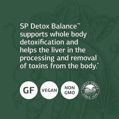 Standard Process SP Detox Balance - Whole-Food Detox Cleanse with Magnesium, Iron, Creatine, Milk Thistle, Protein, Calcium, Potassium, Choline, Arginine, Vitamin K1 - Vegan, Gluten Free - 28oz