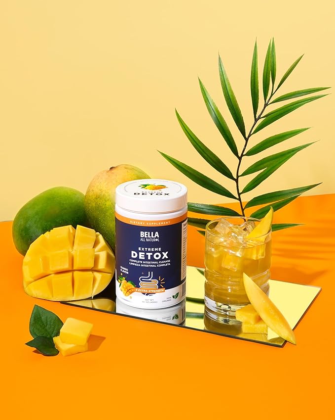 Bella All Natural Detox Powder Mango