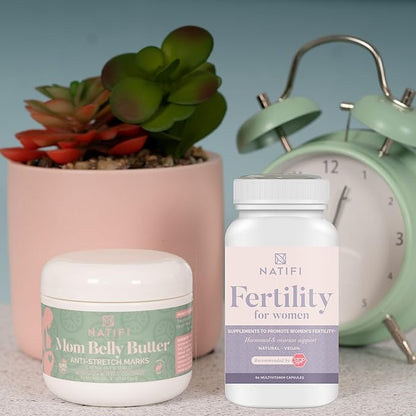 Conception Fertility Prenatal Vitamins Regulate Cycles, Balance Hormones, Aid Ovulation. Conception Multivitamin for Women. Healthier Pregnancy -60 Capsules- Folic Acid, Myo Inositol, Vitex.