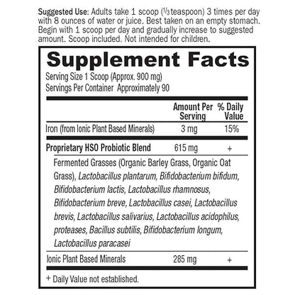 Garden of Life Whole Food Primal Defense HSO Probiotic Dietary Supplement for Digestive and Gut Health, Vegetarian Powder, 2.85 oz