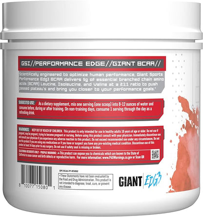 Edge BCAA - 60 Servings (Fruit Punch)