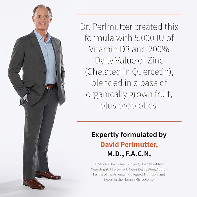 Garden of Life Quercetin Zinc Once Daily Immune Support Supplement with Vitamin D3 for Bone Health, Breast Health & Skin Health, Dr Formulated - Gluten Free, Non GMO, Carbon Neutral – 30 Mini Tabs