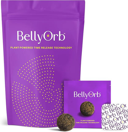 LURE Essentials Belly Orb – BellyOrb Sticker - Works for Men and Women with Wormwood, Clove, Cinnamon, Ginger 30 Pieces