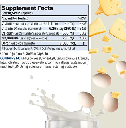 Andrew Lessman Calcium Magnesium Intensive Care 500 Capsules – Bone and Skeleton Health Essentials. Easy to Swallow Capsules with Super Soluble Fine Powder. Gentle to Even The Most Sensitive Stomachs