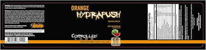 CONTROLLED LABS Orange HydraPush Electrolyte Powder, 60 Servings - Advanced Sugar-Free Hydrating Recovery Drink Mix with Coconut Water & Taurine - Boost Energy & Increase Endurance (Watermelon)