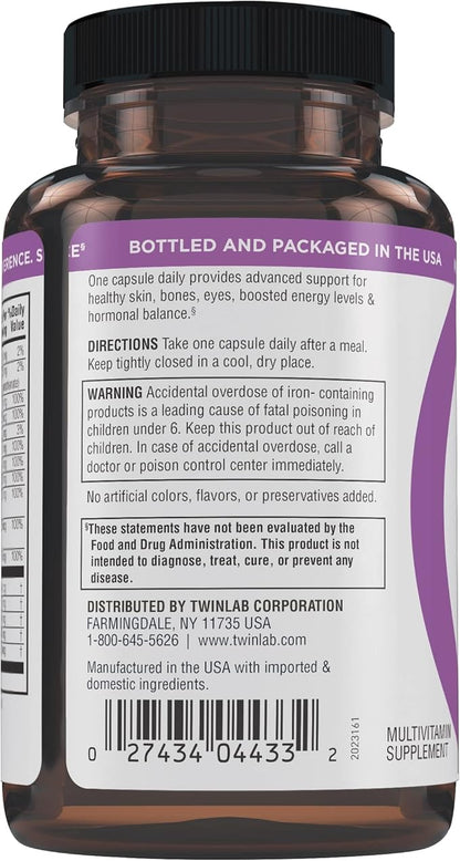 Twinlab TWL Women's Daily One 60 ct