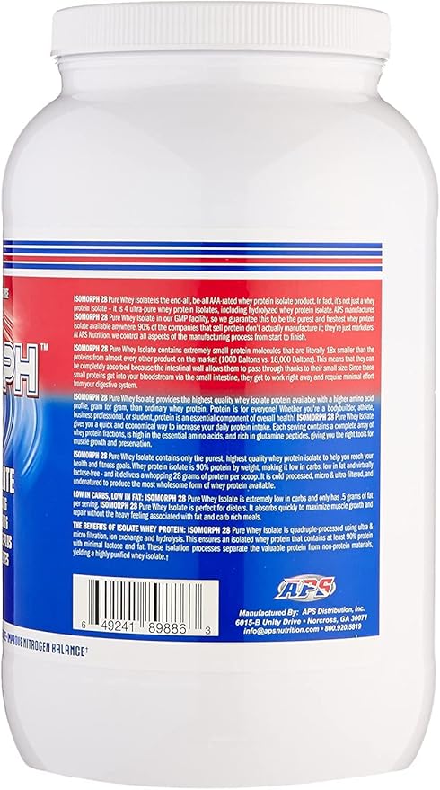 APS Nutrition Isomorph 28, Vanilla Milkshake, 2 Pound