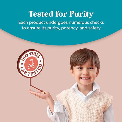 Vegan Brain Focus Gummies for Kids - Kids Focus Supplement with Phosphatidylserine Bacopa Monnieri Green Tea Extract and More Focus Vitamins for Kids Mood Concentration Energy and Focus (2 Pack)