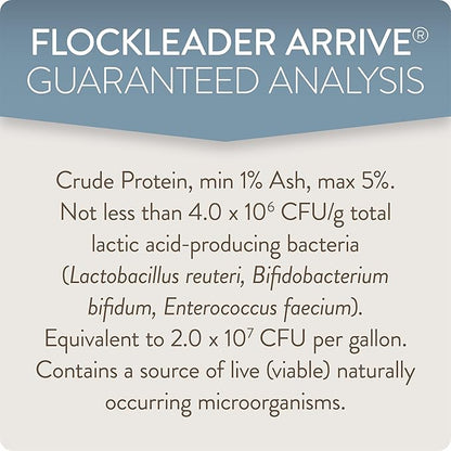 Arrive, Daily Probiotic & Prebiotic Poultry Supplement for Young Chickens 0-8 Weeks Old, 8 oz