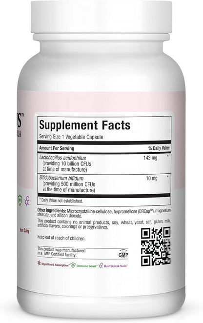 Maxi Health HI-PO Dophilus High Potency Acidophilus Probiotics, 120 Count