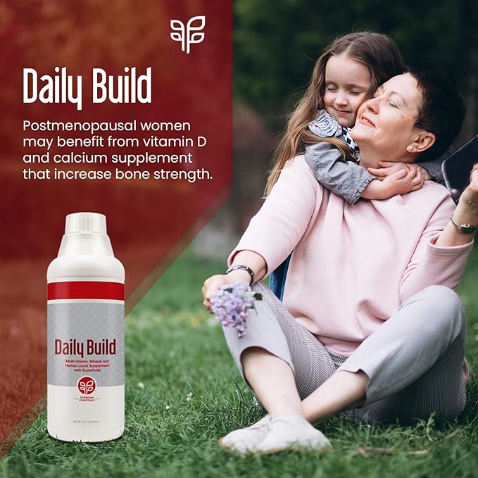 PURE Daily Build Liquid Multivitamin & Mineral/Herbal Dietary Supplement with Superfruits - 1 Bottle of 32 Fl Oz (946ml)