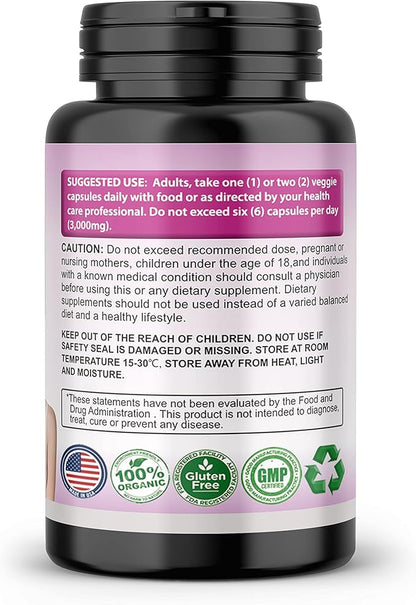 Feminizer Sex Change Capsules Pueraria Mirifica Potent Estrogen Hormone Complex for Trans Women - Breasts Booty Hair Skin Nails - Transgender Ladyboy Queer LGBT