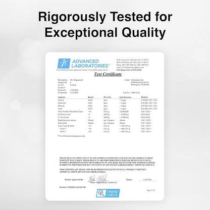 Liposomal Magnesium - High Absorption Liquid Magnesium Bisglycinate Vitamin Supplement - Supports Muscle Recovery, Relaxation, Memory & Cognitive Function for Men & Women