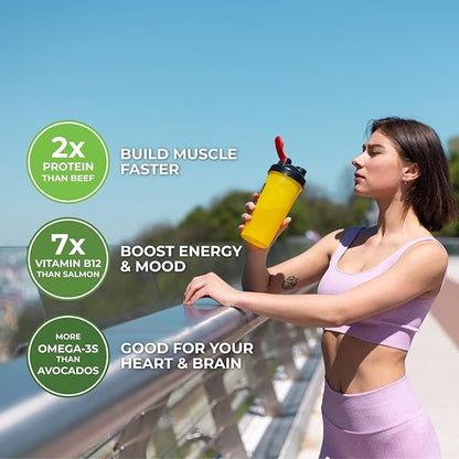 Mighty Cricket Protein Powder. 20g Clean Prebiotic Cricket Protein. No Sugar, Low Carbs, Gluten & Dairy Free. Keto & Paleo, 100% Natural Ingredients. Chocolate, 1 lb (Pack of 1)