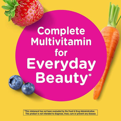 Nature's Way Alive! Hair, Skin & Nails Multivitamin with Biotin and Collagen, 60 Softgels