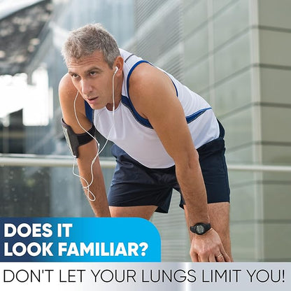 White Lung by NutraPro - Lung Cleanse And Detox.Support Lung Health. Supports Respiratory Health. 60 Capsule - Made in GMP Certified Facility.