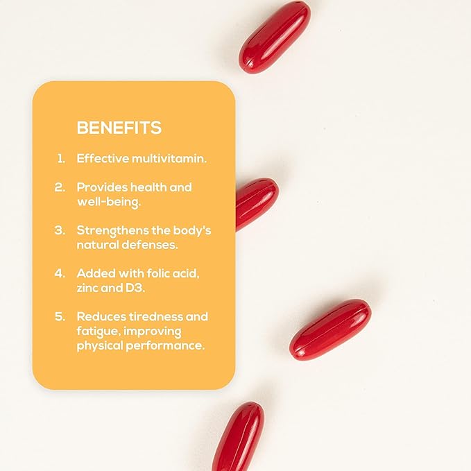 BIENESTALE MULTIVITAMIN (17 Vitamins and Minerals) for Women 30 Capsules