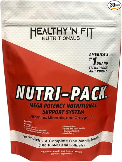 Healthy 'N Fit NUTRI Pack - 30 Day Pkt -One Pack Daily, Multivitamin All-in-One Packets