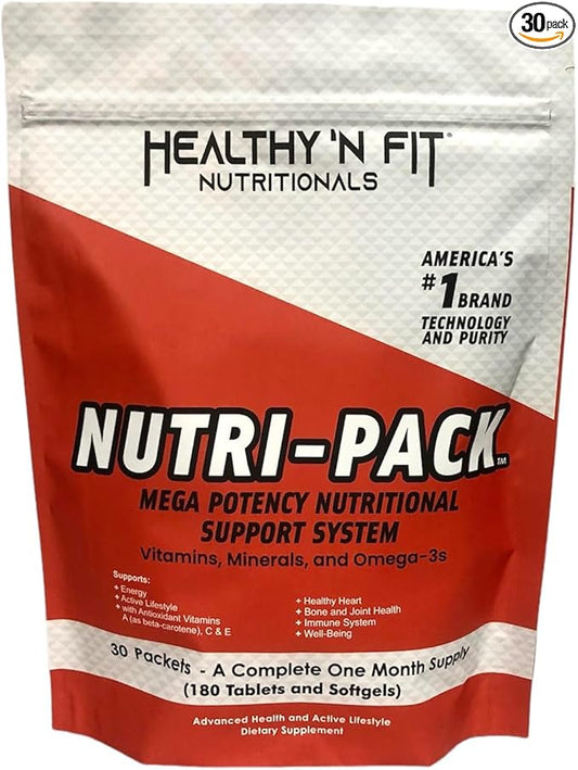 Healthy 'N Fit NUTRI Pack - 30 Day Pkt -One Pack Daily, Multivitamin All-in-One Packets