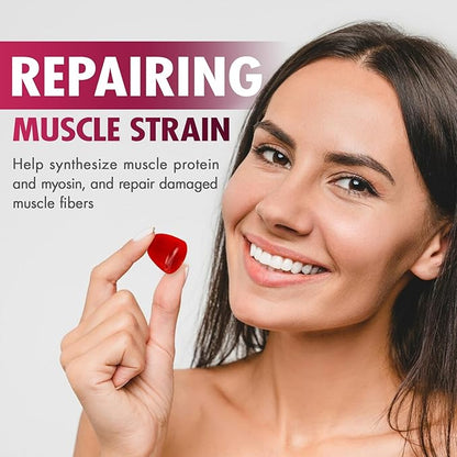 Creatine Monohydrate Gummies - 5g for Men & Women, 160 Count and Creatine Chewable Supplements for Muscle Gain, Muscle Strength, Energy Boost, and Muscle Builder, Sugar Free, Vegan