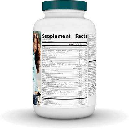 Source Naturals Women's Life Force Multiple, Daily Multivitamin & Immune Health, Rejuvenating Energy* Supplement - 180 Tablets