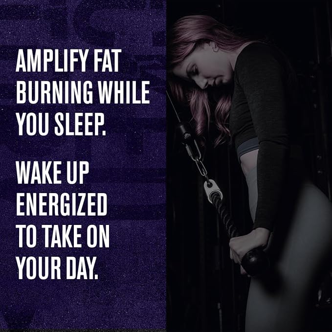 Jacked Factory Lean PM Max - High-Performance Weight Loss, Sleep Support, Fat Burner, & Appetite Suppressant for Men and Women w/Melatonin, Magnesium, Carnipure, & Ashwagandha - 120 Diet Pills