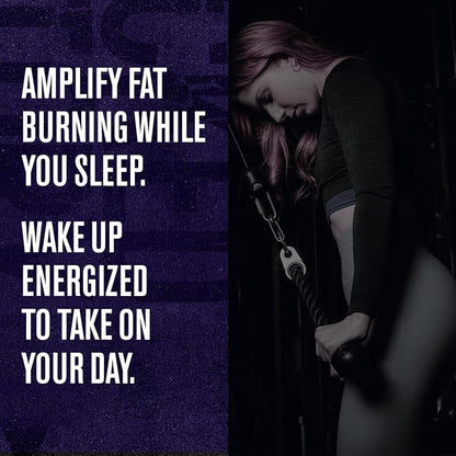 Jacked Factory Lean PM Max - High-Performance Weight Loss, Sleep Support, Fat Burner, & Appetite Suppressant for Men and Women w/Melatonin, Magnesium, Carnipure, & Ashwagandha - 120 Diet Pills