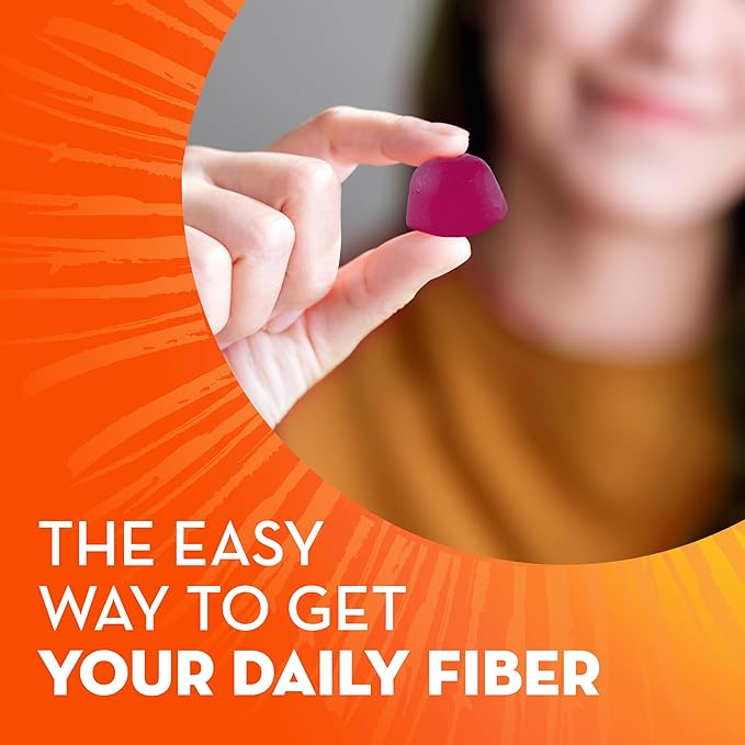 Metamucil Fiber Supplement Gummies with Probiotics for Bloating Relief, No Sugar Added Strawberry Kiwi BlackBerry Flavors, 5g Prebiotic Plant Based Fiber Blend, 90 Count