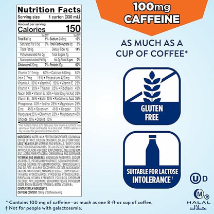 Ensure Max Protein Shake | Café Mocha | Meal Supplement Shake | Ready to Drink | 30g Protein for Muscle Building | 1g Sugar, 4g Fiber | 11 fl oz - 12 Pack