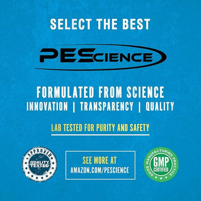 PEScience Prolific Pre Workout Powder, Sour Peach Candy, 40 Scoop, Energy Supplement with Nitric Oxide, KK Fit Signature Flavor